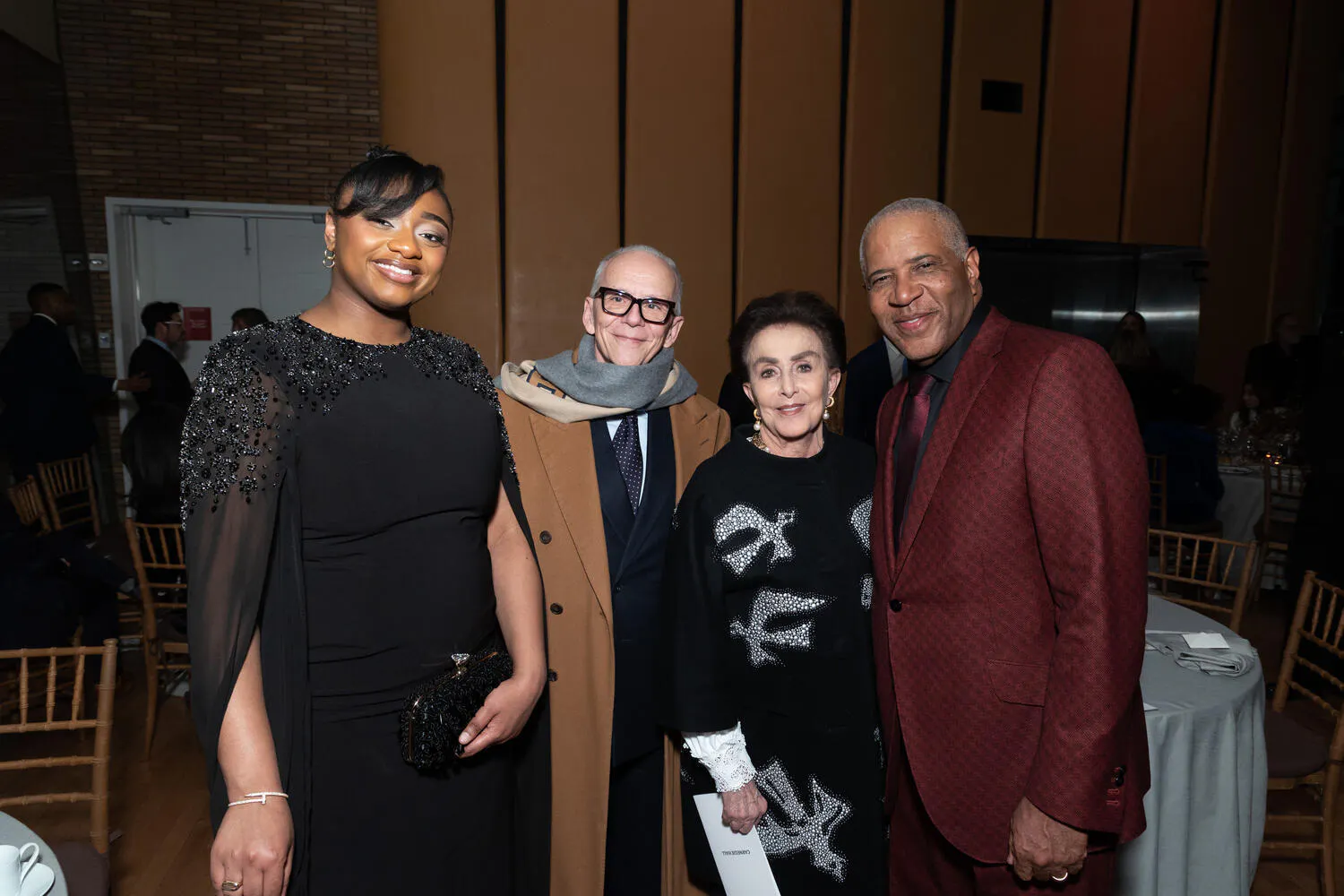 Samara Joy, Robert Couturier, Mercedes T. Bass, Robert F. Smith