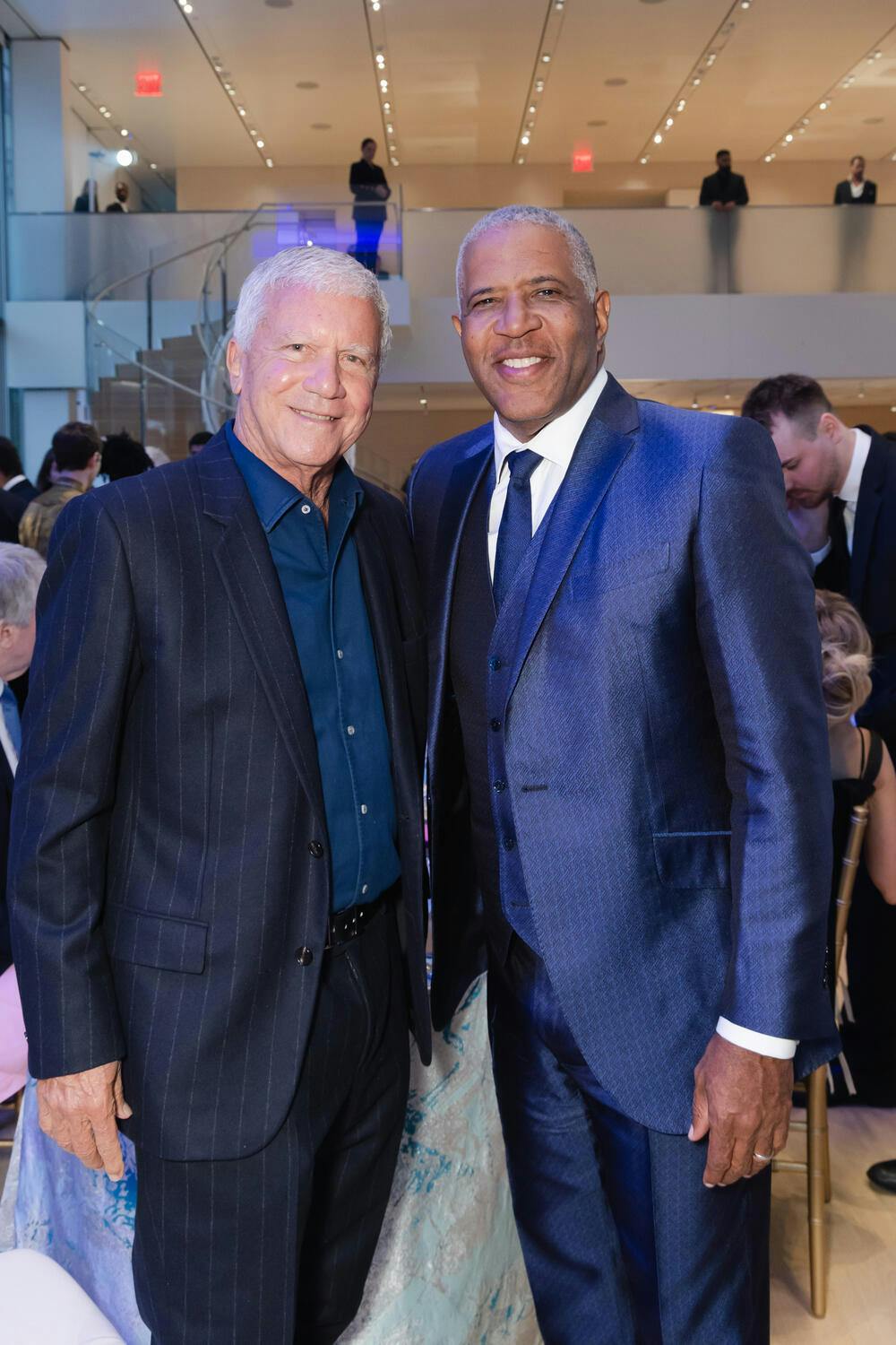 Larry Gagosian, Robert F. Smith