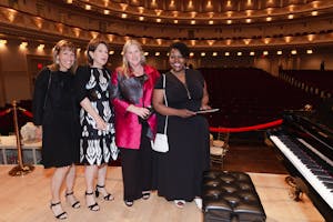 Hillary Krevlin, Laura Blankfein, Tracy Chutorian Semler, and Suyapa Sanders by Julie Skarratt
