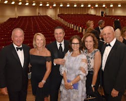Dennis M. and Karen L. Nally, Sandro and Cathy DiNello, and Jill and Gregory Durant by Annie Watt