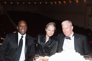 Roy Weathers, Leslie Maheras, and David Lohuis by Julie Skarratt