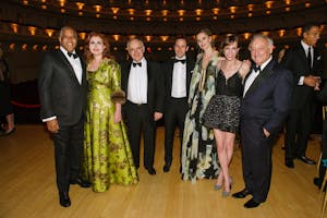 Robert F. Smith, Sana H. Sabbagh, Clive Gillinson, David S. Winter and Annelise Peterson Winter, Anya Deutsch, and Sanford I. Weill