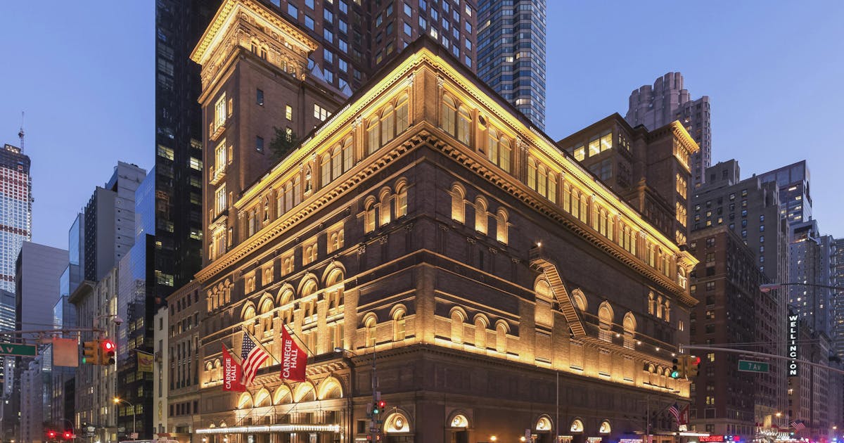 Carnegie Hall Presents 20212022 Vocal Concerts Carnegie Hall