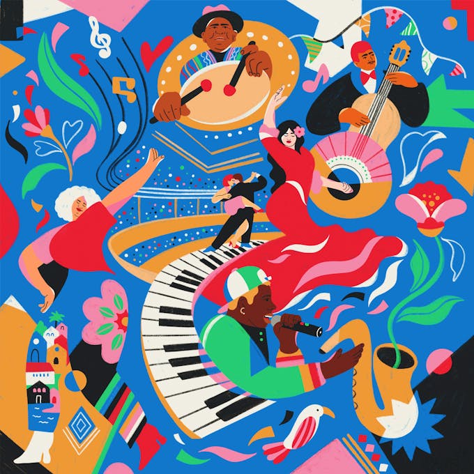 La Musica: Art Inspired by the Soul of Latin Music and Culture