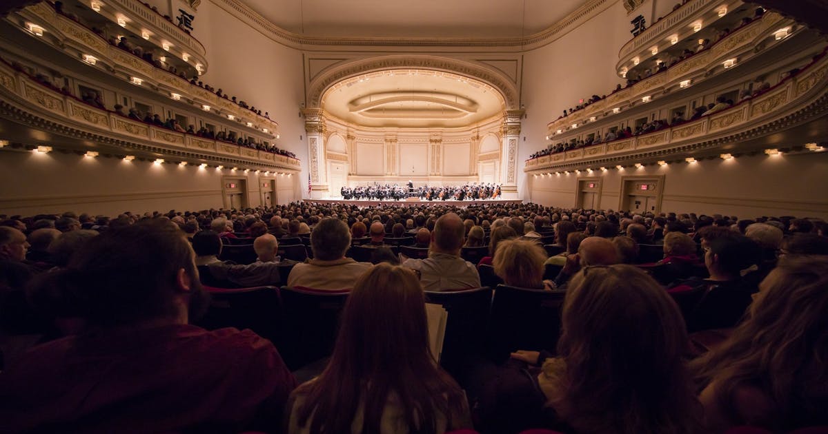Carnegie Hall Accessibility Carnegie Hall