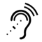 Deaf or hearing loss disability