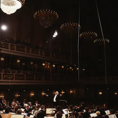 Leonard Bernstein conducting