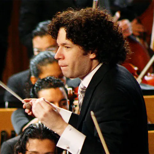 Gustavo Dudamel conducting