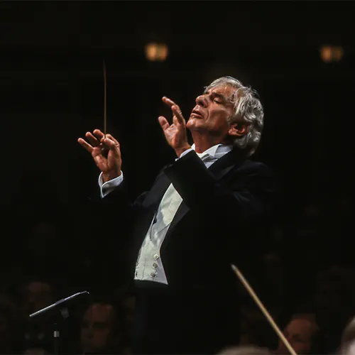 Leonard Bernstein conducting