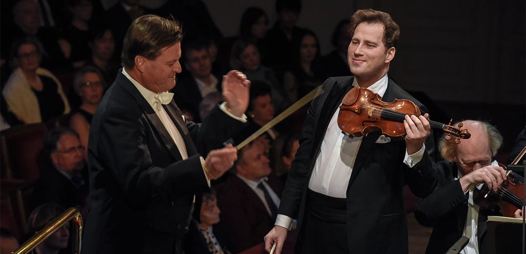 Christian Thielemann conducting Nikolaj Znaider