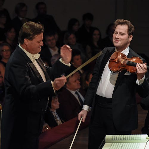 Christian Thielemann conducting Nikolaj Znaider