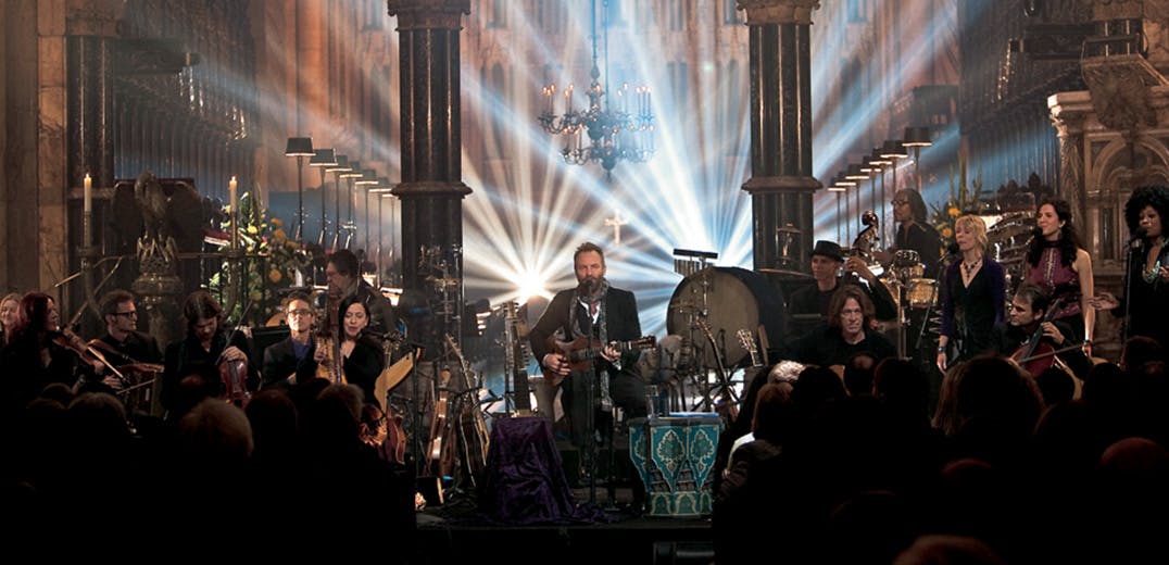 Sting performs at Durham Cathedral