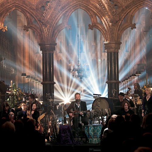 Sting performs at Durham Cathedral