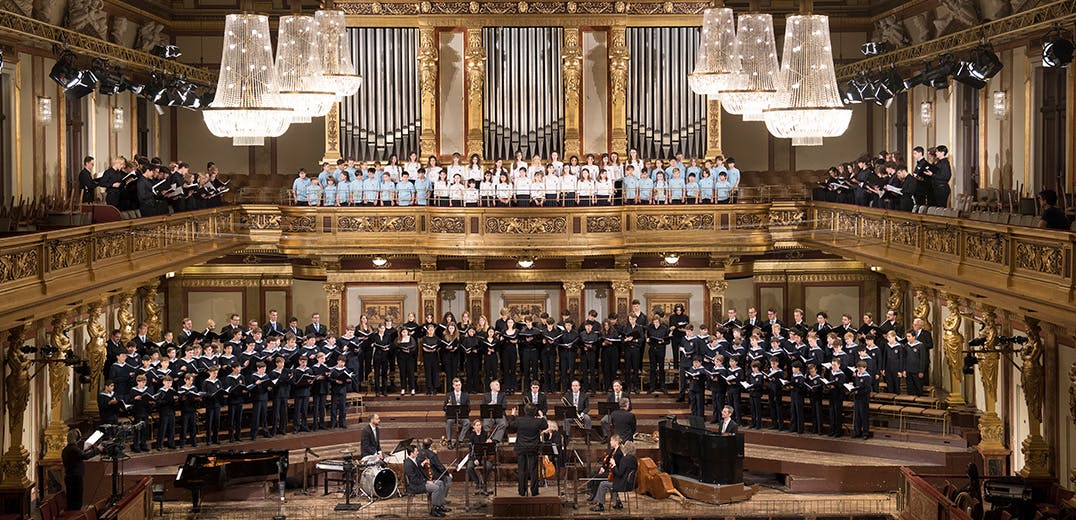 The Vienna Boys’ Choir on stage