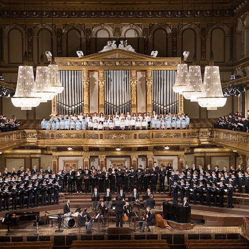 The Vienna Boys’ Choir on stage