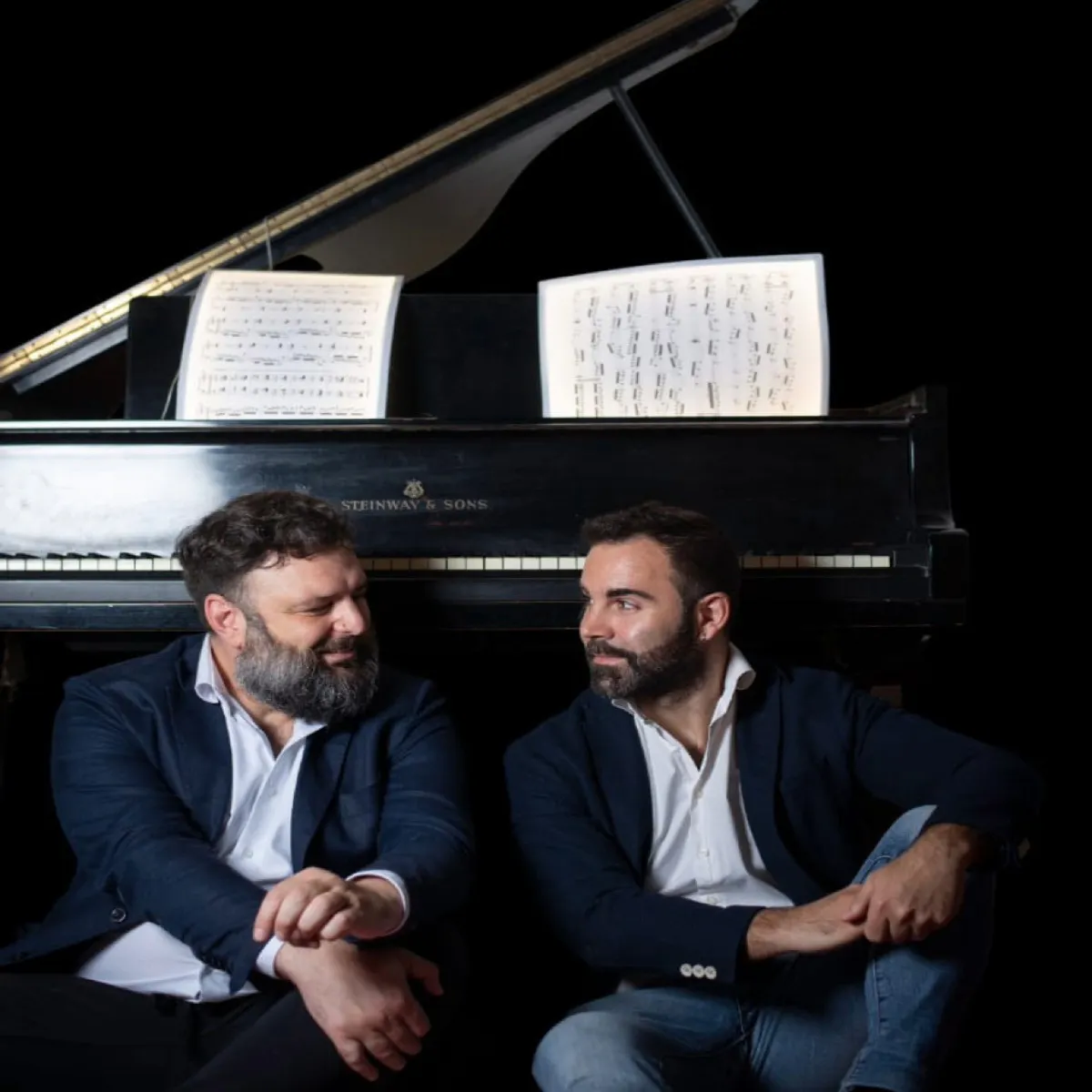 Gianfranco Pappalardo and Giulio Potenza, Piano Four Hands, at Carnegie Hall Gianfranco Pappalardo and Giulio Potenza, Piano Four Hands, at Carnegie Hall